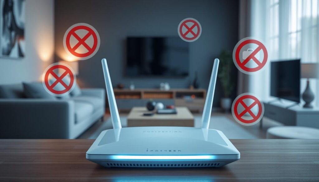 how to block websites from the router